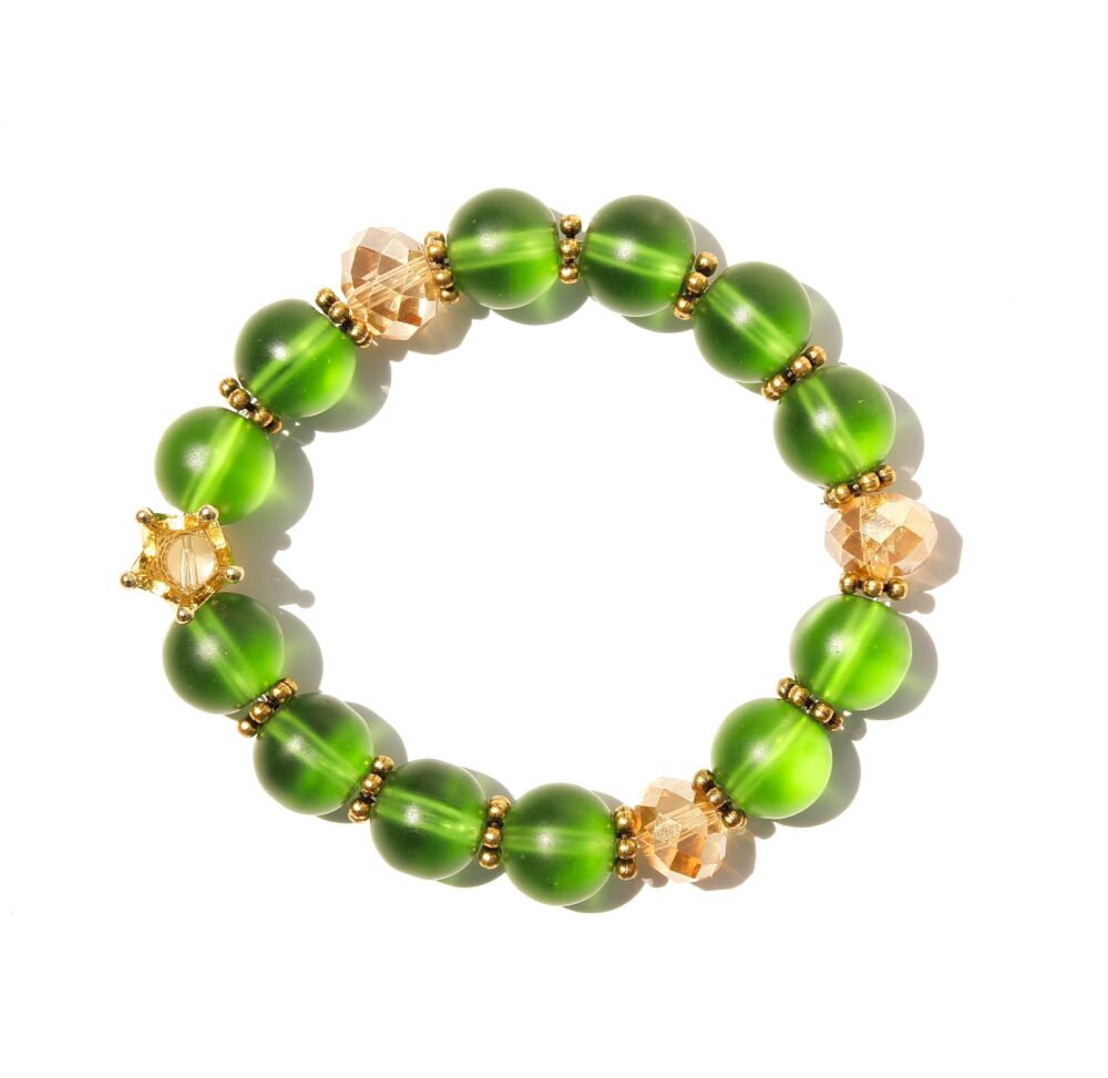 Handcrafted Beaded Bracelet made with Authentic Beads