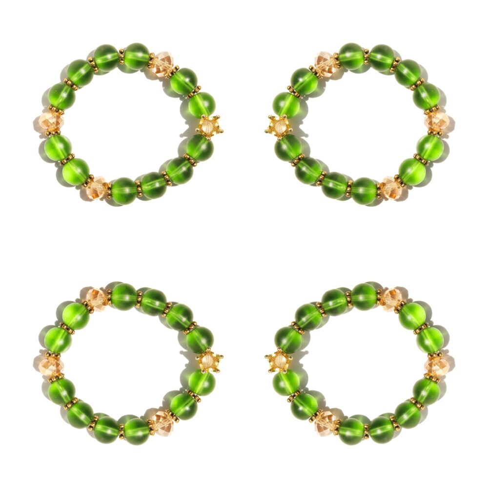 Handcrafted Beaded Bracelet made with Authentic Beads - Image 5