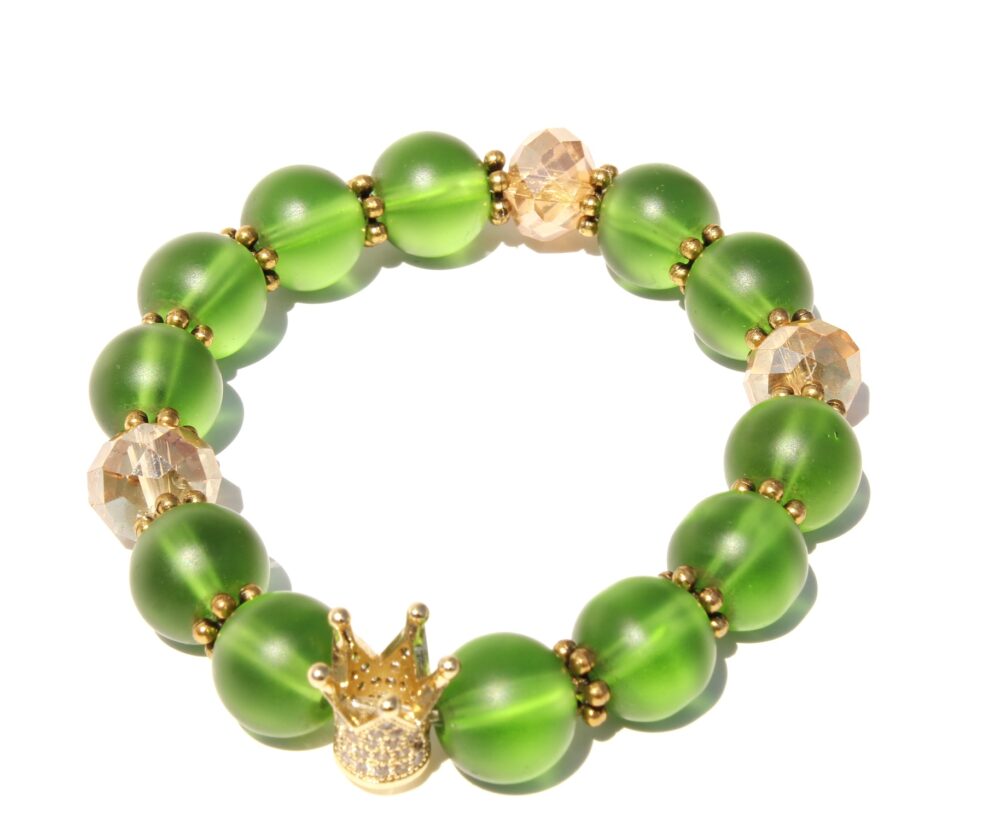 Handcrafted Beaded Bracelet made with Authentic Beads - Image 4