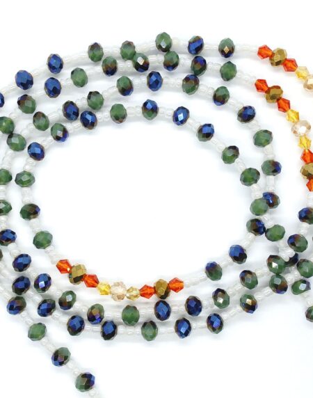 Waist Beads are a type of jewelry worn around the waist or hip area