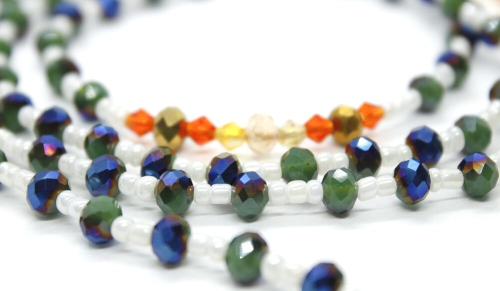 Waist Beads are a type of jewelry worn around the waist or hip area - Image 4